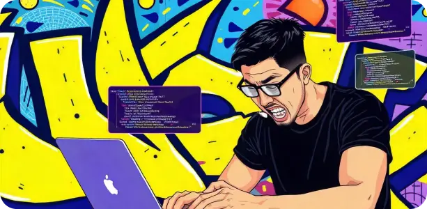 Flaming code disaster – because your code is not cutting it.